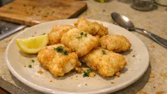 Μπακαλιάρος με κουρκούτι: τραγανός απέξω, τρυφερός μέσα με σωστό τηγάνισμα