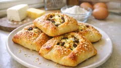 Κυπριακές φλαούνες για το Πάσχα: αφράτη ζύμη και δεμένη τυρένια γέμιση