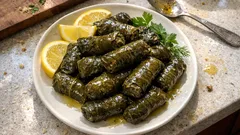 Κρητικά ντολμαδάκια γιαλαντζί: ζουμερή γέμιση και τύλιγμα που δεν ανοίγει