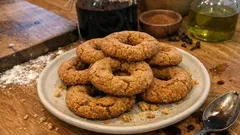 Μουστοκούλουρα της γιαγιάς με ελαιόλαδο: αφράτα, αρωματικά και έτοιμα σε 20 λεπτά