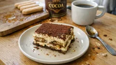 Κλασικό τιραμισού με σταθερή κρέμα – στρώσεις που κόβονται τέλεια