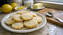 Μπισκότα λεμονιού slice & bake: τραγανά στις άκρες, βουτυρένια στο κέντρο