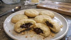 Μπισκότα βουτύρου με κομμάτια σοκολάτας: αφράτα, βουτυράτα και πάντα πετυχημένα