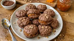 Καρυδάτα με μαρέγκα, καρύδι και σοκολάτα – έτοιμα σε 20 λεπτά