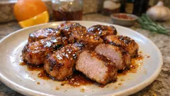 Ψαρονέφρι με γλυκόξινο γλάσο με μέλι & πορτοκάλι – ζουμερό και εύκολο