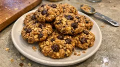 Μπισκότα chocolate chip χωρίς γλουτένη: τραγανά απ’ έξω, μαλακά στο κέντρο