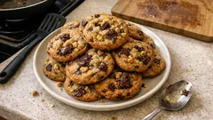 Chocolate chip cookies με καστανισμένο βούτυρο – μαλακά μέσα, τραγανά έξω