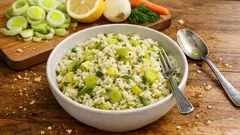 Λεμονάτο πρασόρυζο με άνηθο: πώς βγαίνει σπυρωτό και αφράτο στην κατσαρόλα